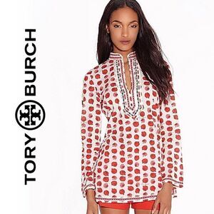 NWOT Tory Burch Tapioca Hedgehog Tunic